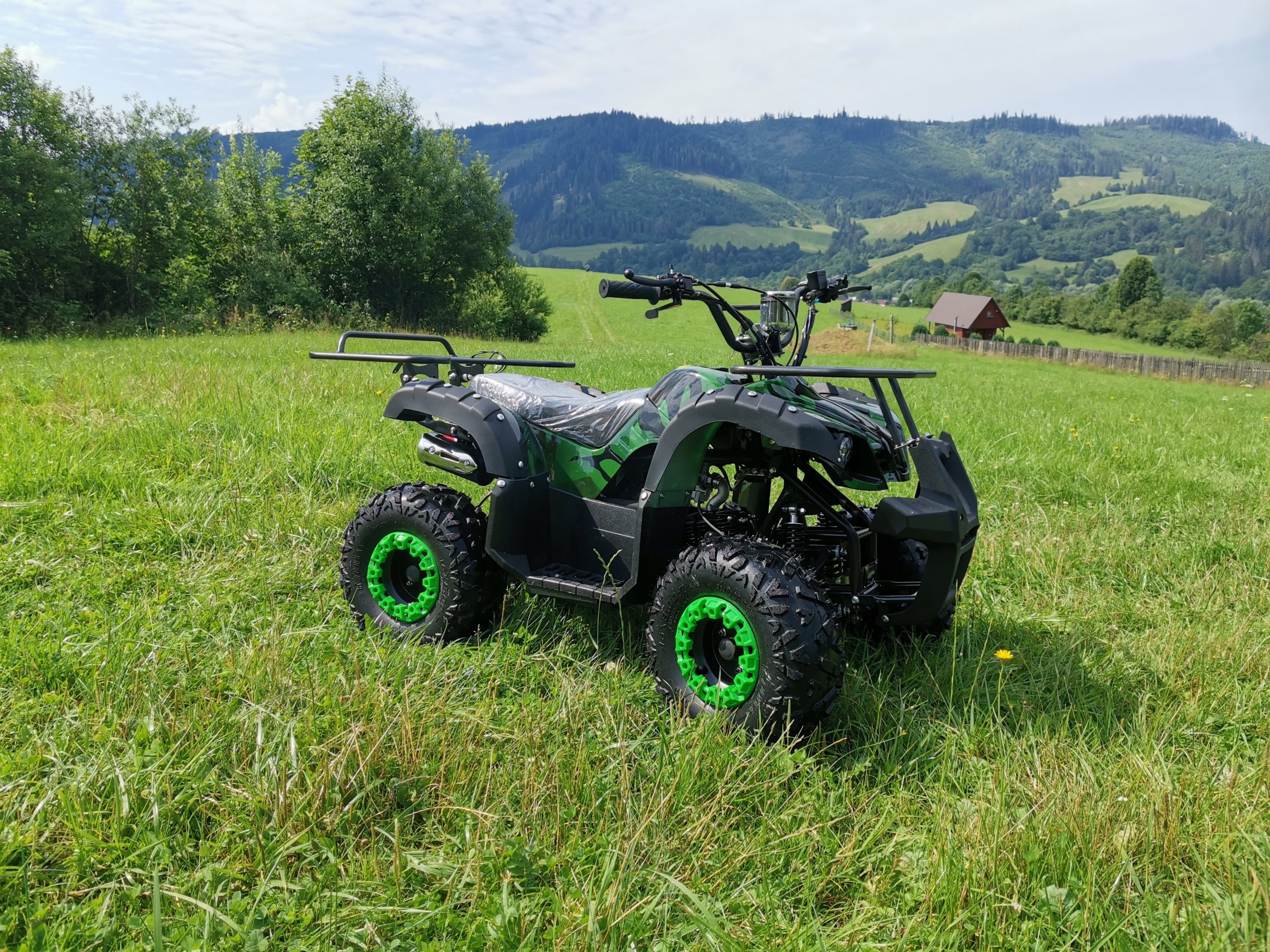 Detská štvorkolka 1G7 detska benzinova stvorkolka so 7" kolesami a obmedzovačom rýchlosti