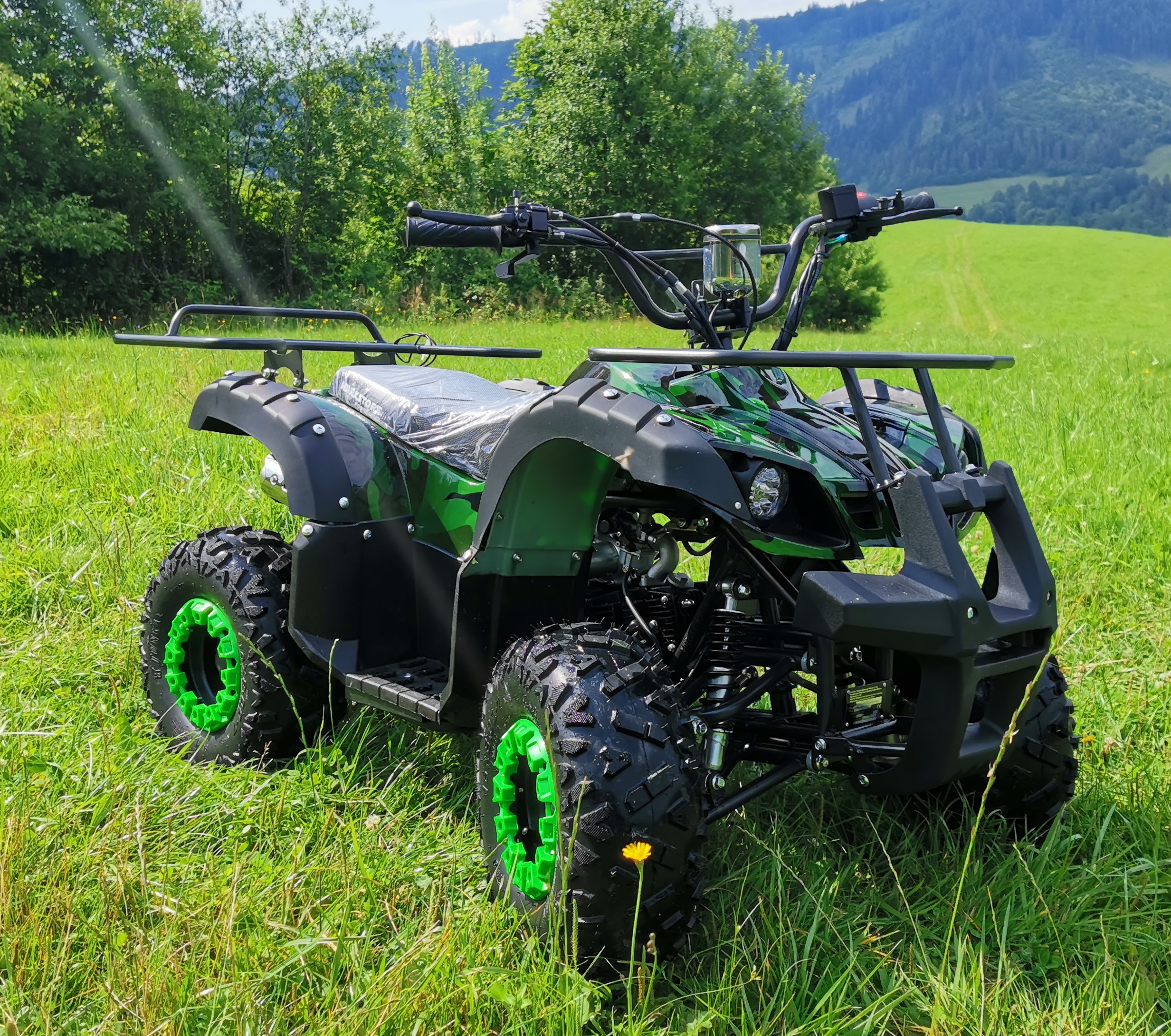 Detská štvorkolka 1G7 detska benzinova štvorkolka toronto 125cc