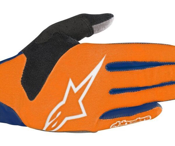 Moto rukavice Alpinestars oranžová veľkosť M